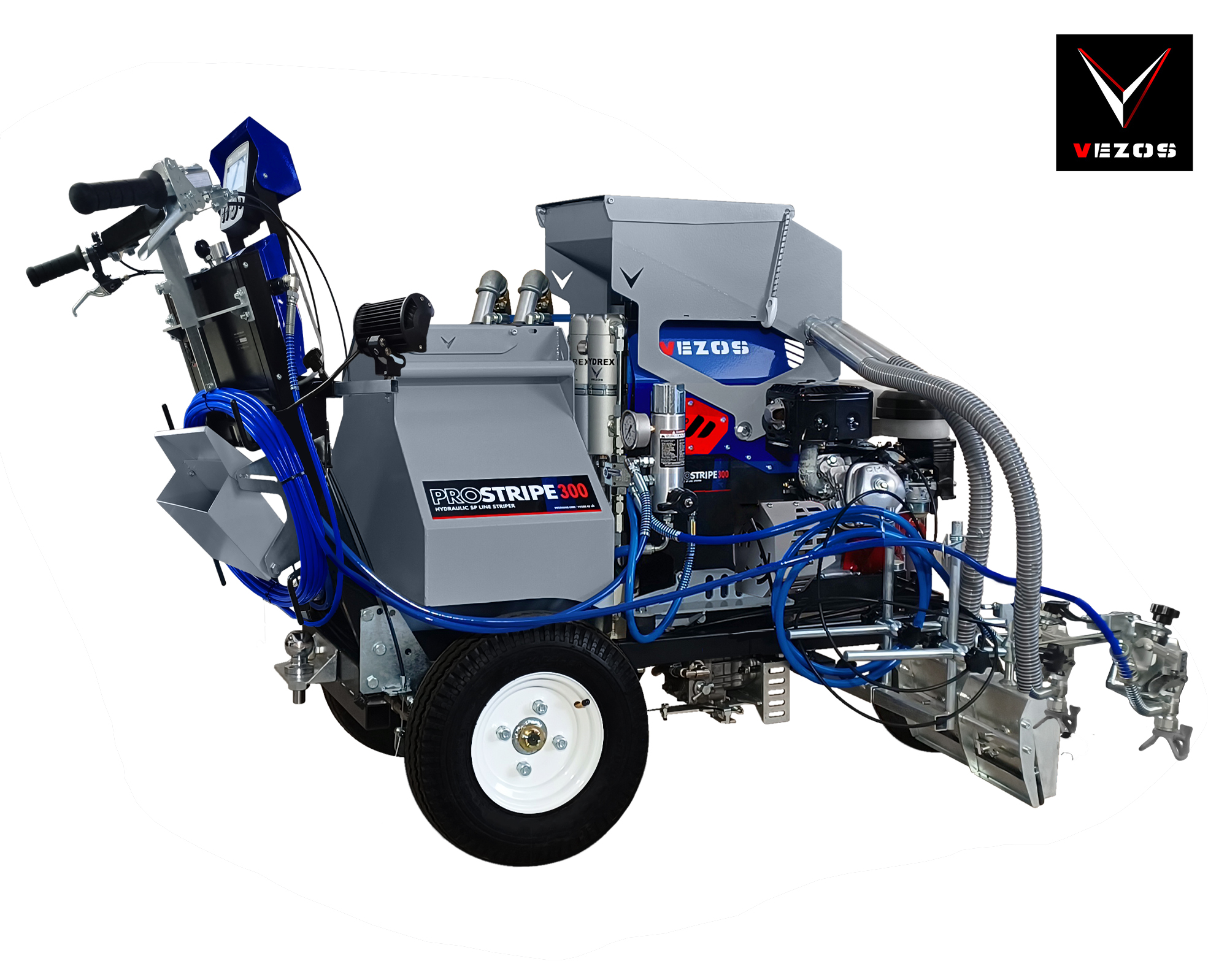 double color line striper vezos prostripe 300 - 2 paint gun