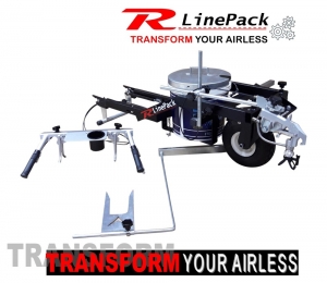 AIRLESS PAINT SPRAYER HYDRAULIC STRIPING MACHINE