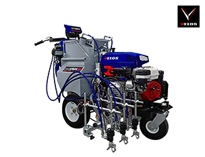 Self Propelled Line Striper PROSTRIPE 300 SP LINEMATIC - Paint Hopper - Pressurized Bead System