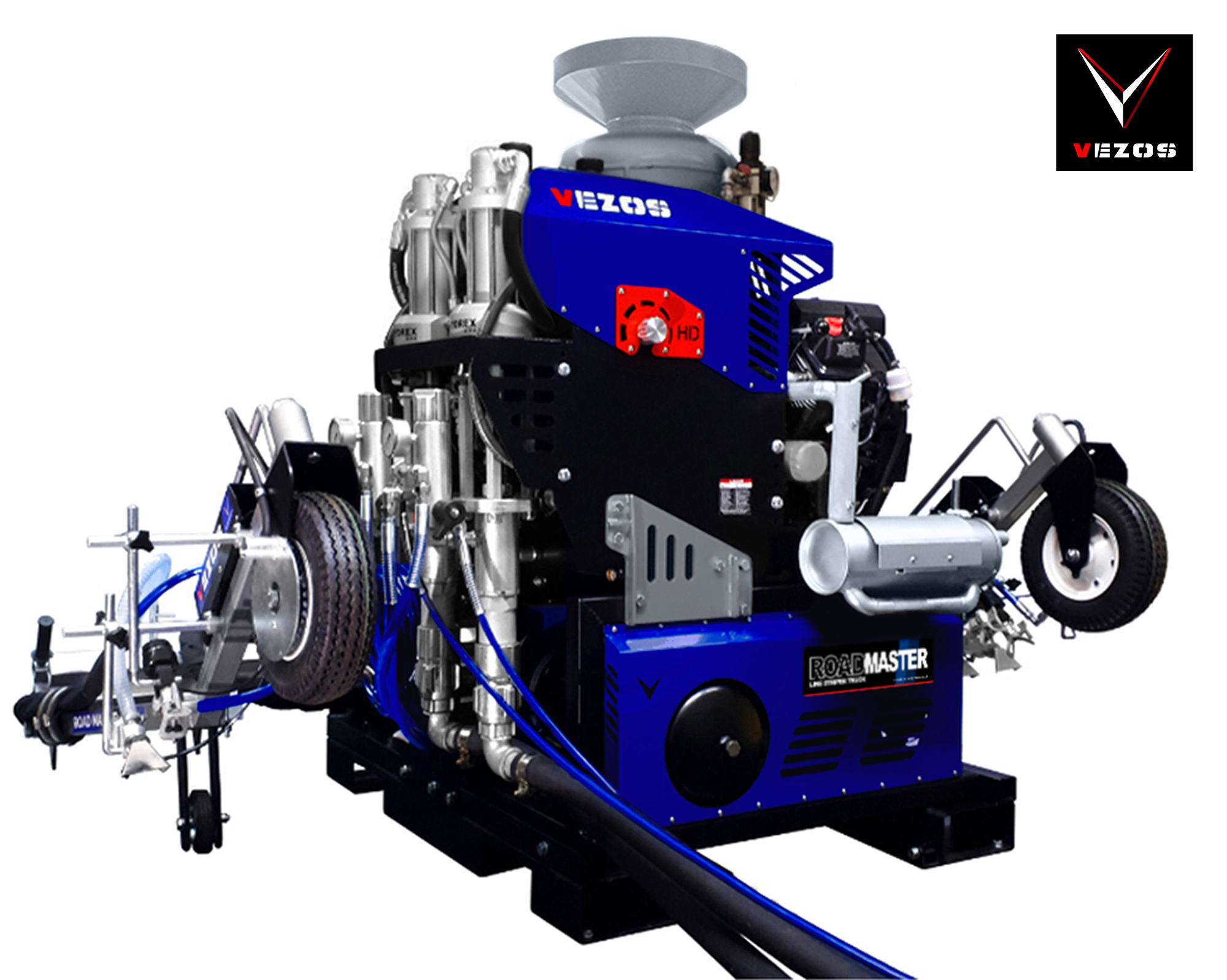 VEZOS RM 10.0 Truck Mounted Line Striping Kit (2 Paint Pumps)