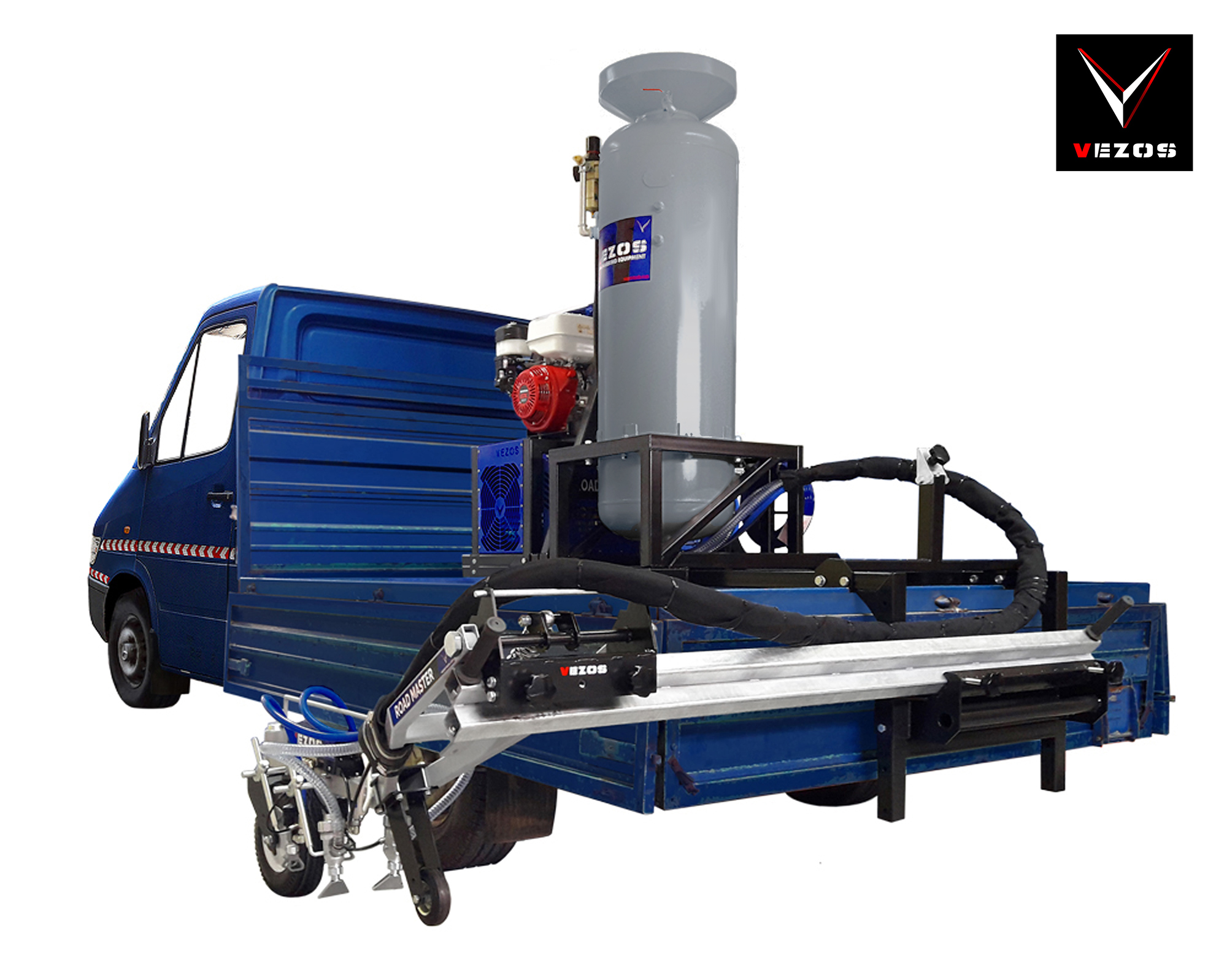 vezos line striping truck ROADMASTER 2.5